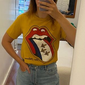 Rolling Stones x New Orleans Flag Tee